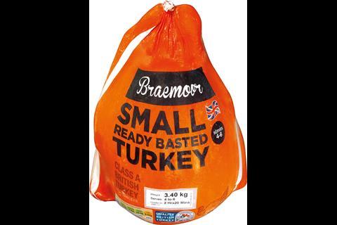 Ready-basted turkey